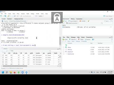 [Statistics with R] 8 - Mann Whitney U Test