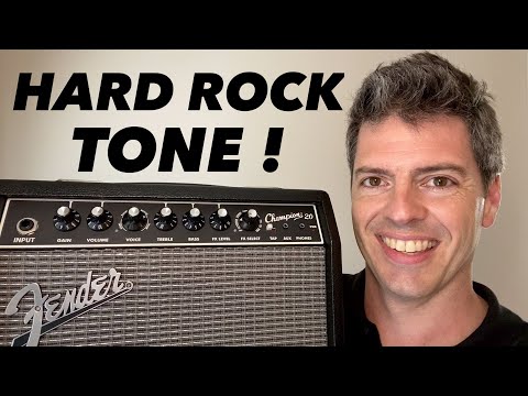 Fender Champion 20 : 4 Things You Do To Get A Hard Rock Guitar Solo Tone (Settings and Demo)