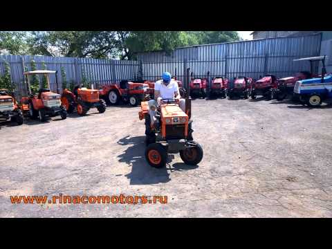 Превью видео о Трактор колесный Kubota KUBOTA B7001DT 2014 года в Красноярске.