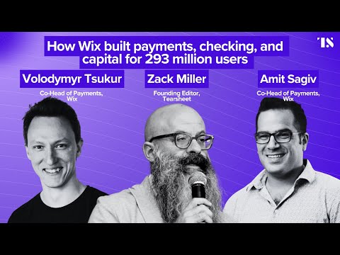 How Wix built payments, checking, and capital for 293 million users