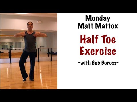 Half Toe Exercise - Matt Mattox Freestyle Jazz Dance Technique