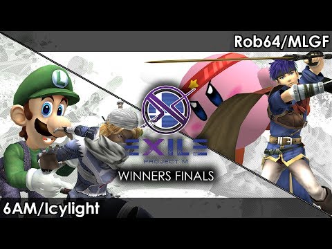 Project M: 6AM/Icylight V Rob64/MLGF - Exile 87 Tournament SSBPM