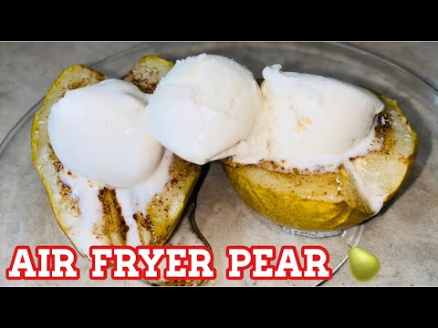 Air Fried Pear