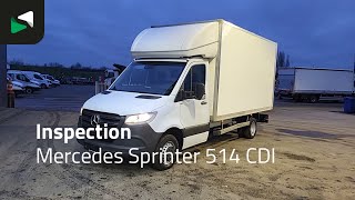Cami&atilde;o furg&atilde;o < 3.5t Mercedes-Benz Sprinter 514 CDI Dubbellucht Bakwagen Achterdeuren Airco Cruise | Imagem 4 - Autoline