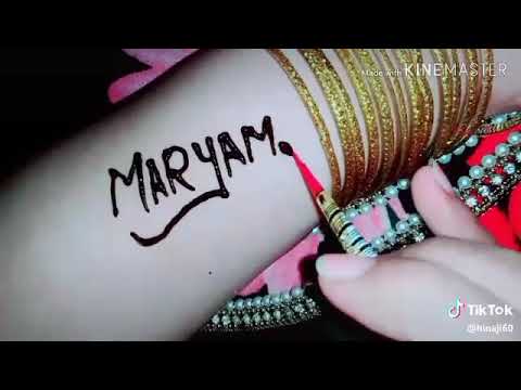 Gift for maryam name girl's