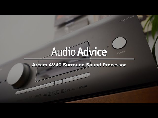 Video of Arcam AV40