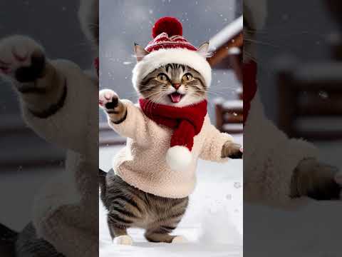 #cat #funny #cute #catlovers #jinglebells #forkids #cartoonvideos #kindergarten #babysongs