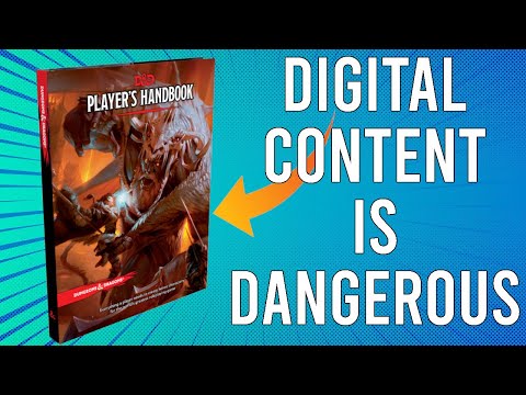They Aren't Actually Yours - Why I REFUSE To Buy Digital RPG Books