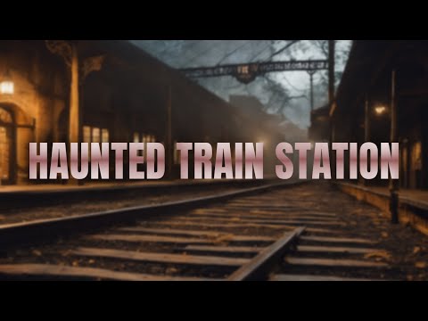 Haunted Train Station Ambience | Horror, Scary, Night Sounds