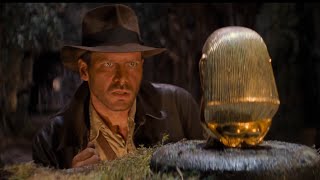 Indiana Jones steals the Golden Idol | Rene Belloq steals from Indiana - Raiders of he Lost Ark 4k