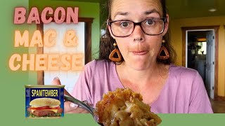 BAKED MAC & CHEESE | SPAMtember | Hamakua Homestead