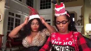 KHIA Roast The H3LL Out of Rapper Trina for Christmas 🎄😭!!