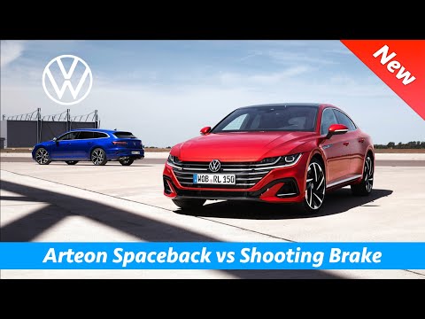 Volkswagen Arteon R-Line Facelift 2021 - Erster Blick | Fastback gegen Shooting Brake
