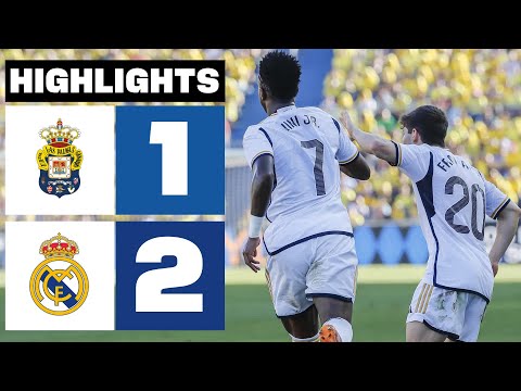 Resumen de Las Palmas vs Real Madrid Jornada 22