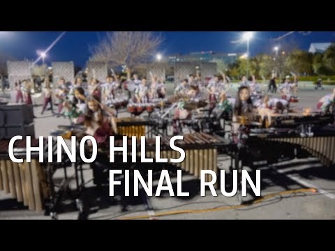 Chino Hills High School 2019 - Final Lot Run