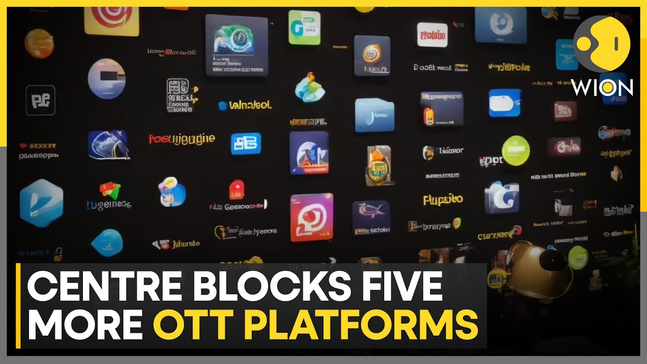 Indian Govt Pulls Plug on Five OTT Platforms | WION News