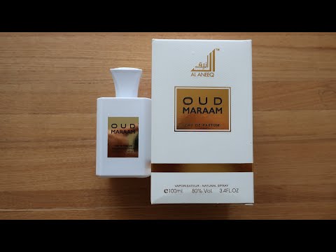 WOW, Oud Maraam By Al Aneeq Unboxing & First Sniff Sweet Citrus Herbal Spices Aromatic Floral Woods