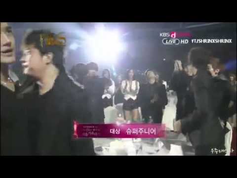 120119 Seoul Music Awards 21st Super Juniro win Daesang .mp4
