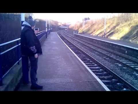 Trains at heworth on 14\1\17