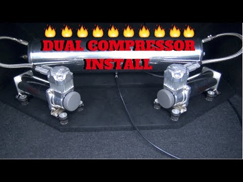 How to Install New 444C Compressors for Air suspension!!! 🔥
