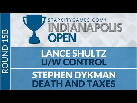 SCGINDY - Round 15B - Lance Shultz vs Stephen Dykman (Modern)