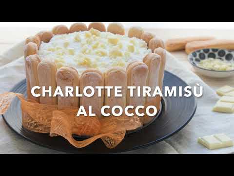 Charlotte tiramisù al cocco - tiramisu.it