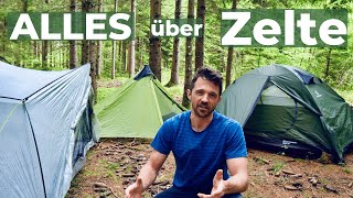 Von GÜNSTIG bis ULTRALEICHT | Alles über Zelte.