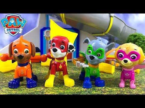 DIE SUPERWELPEN VON PAW PATROL - AUSRÜSTUNGEN & BEACH SKATE SHOP MIT MARSHALL UND RUBBLE