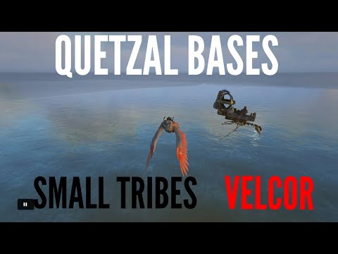 FINDING 7 QUETZAL BASES [SMALL TRIBES] ARK PS4