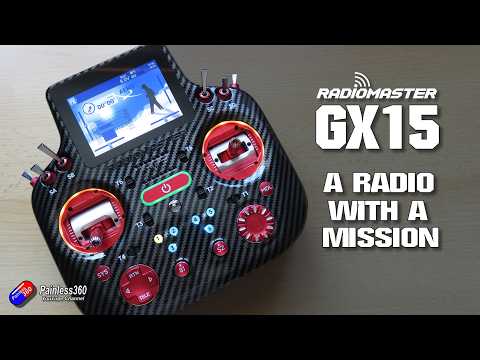 Just released! Radiomaster GX15 ELRS 2.4Ghz radio