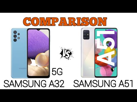 Samsung Galaxy A32 5G Vs Samsung A51 Full Comparison!