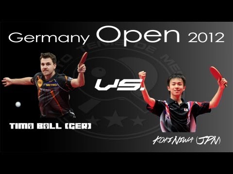 German Open 2012: Boll vs. Niwa