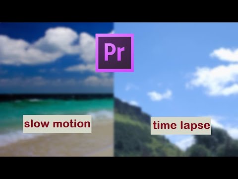 Timelapse and Slow Motion Effect   Tutorial Premiere Pro