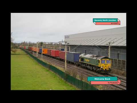 Daventry North Junction traction 30/12/2021