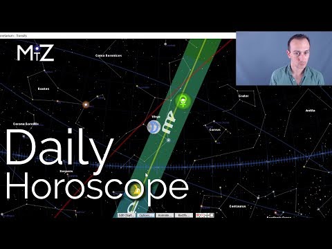 Daily Horoscope Wednesday August 15th 2018 - True Sidereal Astrology