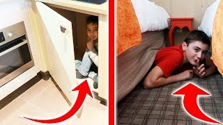 Cache-cache dans notre Appartement à la Montagne !