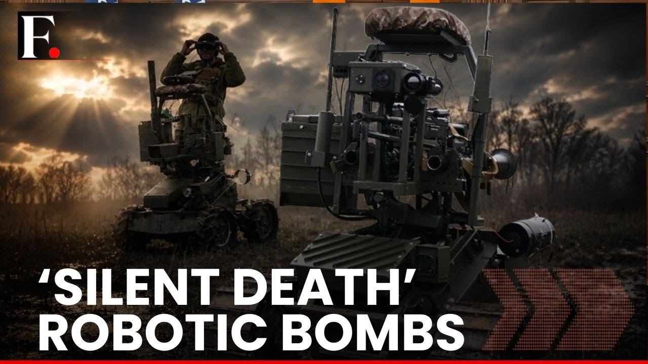 Ukraine's New Weapon Versus Putin: Robot Vehicles, AI Drones, Unmanned Warfare | LIVE