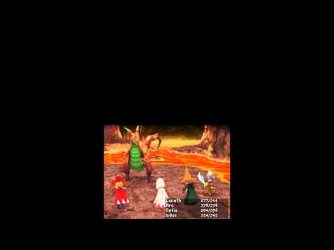 Final Fantasy III DS Walkthrough Part 25 - Molten Cave (2/2)