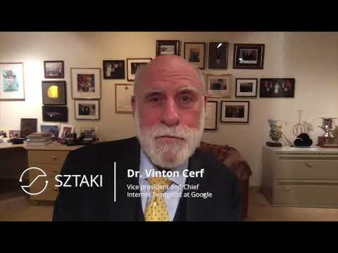 Radia Perlman, Robert Cailliau és Vint Cerf gratulálnak a magyar internet 30. évfordulójához