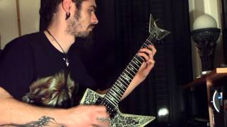 Dethklok - Volcano (guitar cover- riff &amp; solos)