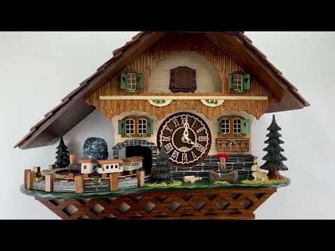 Quartz Train Cuckoo Clock Walk Thru