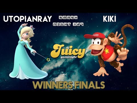 Juicy Smash Night #24 - Winners Finals - UtopianRay v. Kiki