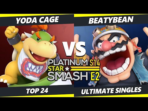PSS S14:E2 - Yoda Cage (Bowser Jr.) Vs. BeatyBean (Wario) SSBU Ultimate Tournament