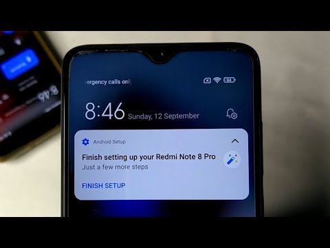 Finish Setting Up your Redmi Note 8 Pro | Solve Finish Android Setup in Redmi note 8 pro