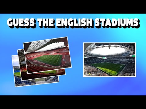 Guess The Premier League Stadiums + Championship | Quiz | English Football Quiz