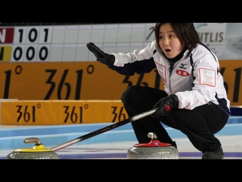 CURLING:World Women's Chp 2013 - Draw 7 GER-JPN