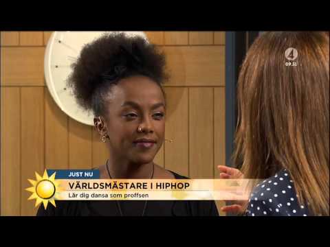 Här dansar Tilde hiphop - Nyhetsmorgon (TV4)