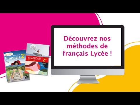 Nos manuels de français pour le lycée Hatier et Didier
