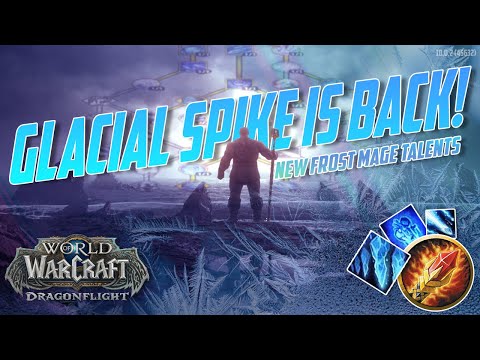 GLACIAL SPIKE IS BACK! Frost Cleave is looking CRISP | World of Warcraft Dragonflight Beta