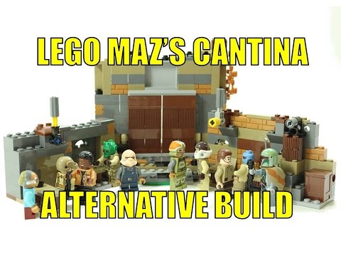 LEGO STAR WARS 75139 ALTERNATIVE BUILD MAZ'S CASTLE CANTINA Video